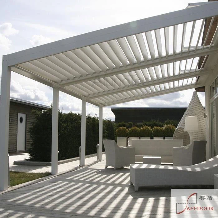 Electric Louvered Pergola chian Electric Louvered Pergola chian